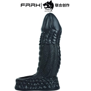 ปลอกอวัยวะเพศชาย FRRK ปลอกขยายขนาดอวัยวะเพศชายแบบมีหลายสี ใช้ซ้ำได้ ปลอกเพิ่มขนาดอวัยวะเพศชาย ของเล่นทางเพศสำหรับผู้ใหญ่ ขายส่ง - Product Image 5