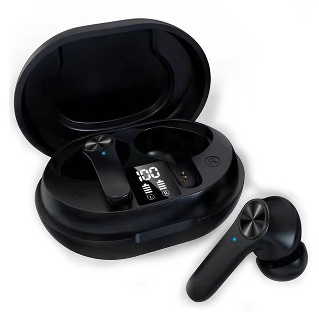 New Fashion Wireless Earbuds with Noise Canceling for 5.0 Charging Case for Mobile Phone