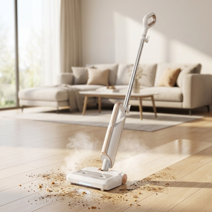 <span class=keywords><strong>Nettoyeur</strong></span> de sols innovant 2-en-1, balai et <span class=keywords><strong>nettoyeur</strong></span> <span class=keywords><strong>vapeur</strong></span>, solution de nettoyage multi-surfaces - Product Image 1