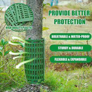 Protecteur de <span class=keywords><strong>tronc</strong></span> de gardes d'<span class=keywords><strong>arbre</strong></span> noir brun vert avec attaches torsadées et protecteur de <span class=keywords><strong>tronc</strong></span> d'<span class=keywords><strong>arbre</strong></span> - Product Image 2