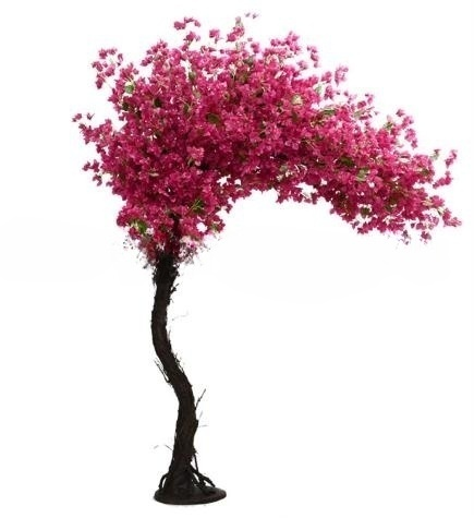 Albero Artificiale Con Rose Finti Da 93 Cm - Vaso Incluso - Per Casa, Ufficio O Portico - Senza Manutenzione - Foto 6