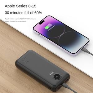 Novo P10/P20pro Tipo-C Grande Capacidade 15W Carregamento Rápido Display Digital Portátil Fonte de Alimentação Móvel Li-Polímero - Product Image 1