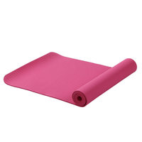Tapis de yoga en TPE de 183 x 61 cm avec une épaisseur de 6 mm pour le yoga, les étirements et les exercices au sol
