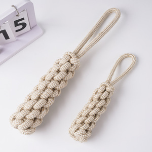 ของเล่นเชือกสำหรับสุนัข ทำจากผ้าฝ้ายและผ้าลินิน ทนทาน เหมาะสำหรับสุนัขขนาดเล็ก กลาง และใหญ่ - Product Image 5