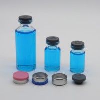 Flacon en verre stérile transparent ambré RTU lavé 2r 4r 6r
