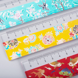 <span class=keywords><strong>Acrylic</strong></span> Cai Trị Tùy Chỉnh Nhà Sản Xuất CNC Laser Cắt Trong Suốt Phổ Biến Charms Holographic Rõ Ràng Charms Tùy Biến Cai Trị - Product Image 2