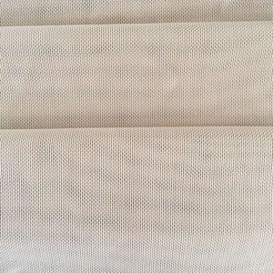 90% Polyester 10% Spandex Căng Đàn Hồi <span class=keywords><strong>Nylon</strong></span> Lưới Vải Cho Thể Thao Đồ Lót Thoáng Khí Áo Ngực Lót Xà Cạp Shapewear - Product Image 4