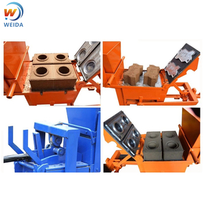 <strong>QMR2</strong>-<strong>40</strong> Small Hand Brick <strong>Clay</strong> Maker <strong>Machine</strong>/Operated Press Interlocking <strong>Block</strong> Brick Making <strong>Machine</strong> Price in Africa - Product Image 5