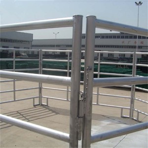 Thân thiện với môi Trắng 5ft 6ft 7ft 8ft cao an ninh trang trại chăn nuôi cừu hàng rào Đường Sắt 3 đường ray dễ dàng cài đặt hàng rào ngựa - Product Image 3