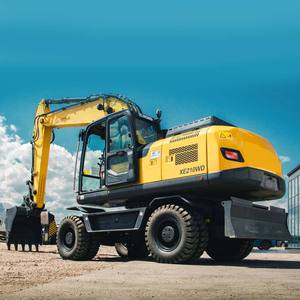Excavadora de Ruedas y Orugas XE210WD de 20.8 Toneladas y 0.86m³ con Gran Fuerza de Excavación, <span class=keywords><strong>Precio</strong></span> de Fábrica, ¡Venta Caliente! - Product Image 1