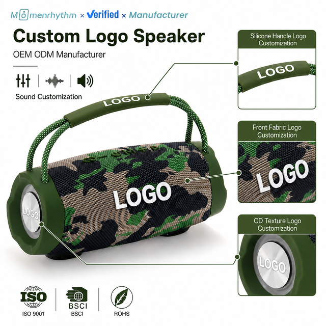 Sound Activated Led Mobile Music Loud Home Party Boombox 3 Sound Box Waterproof Small Mini Portable Blue Tooth Speaker Wireless