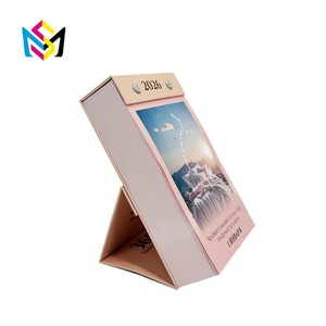 Factory Direct Custom Tear-Off Table <strong>Calendar</strong> Spiral Binding <strong>Naked</strong> Lay Flat OEM Printing for Business Event - Product Image 3