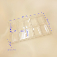 Plateau de manutention en plastique ESD écologique de haute qualité avec design blister intégral pour l'électronique OEM/ODM, certifié BSCI