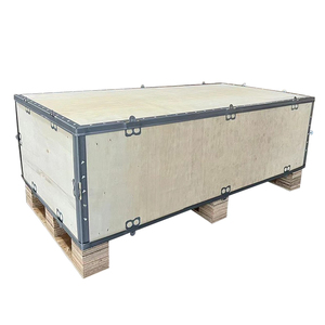 Boîte personnalisée en contreplaqué <span class=keywords><strong>transport</strong></span> exportation sans fumigation boîte amovible en contreplaqué de coin en métal sans clou - Product Image 4