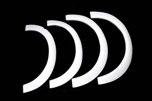 91-01 Acura NSX 2-puerta coche piezas de fibra de vidrio sin pintar delantera y trasera amplia Fender bengalas 4Pcs - Product Image 2