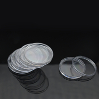 Cápsula de monedas de 40mm, caja de monedas de oro conmemorativa, caja de medallas, colección de cápsulas de monedas de dólar de oro estadounidense de 26mm, caja de embalaje numismática