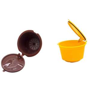 <span class=keywords><strong>Mini</strong></span> cápsulas de café reutilizables ecológicas portátiles de alta calidad para <span class=keywords><strong>Dolce</strong></span> <span class=keywords><strong>Gusto</strong></span> fácil de usar filtro de plástico recargable de 30ml - Product Image 1