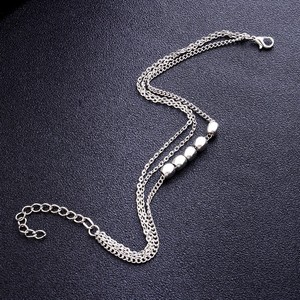<span class=keywords><strong>Bracelet</strong></span> de cheville Moda Praia couleur or argent sur la jambe Bijoux de pied de plage d'été Tobilleras De Plata Para Mujer - Product Image 5