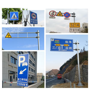 الشركات المصنعة مخصص الألومنيوم عالية الجودة عاكسة لوحة الطباعة تحذير سلامة الطريق way - Product Image 6