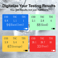 Testeur de qualité de l'eau numérique TDS de haute précision Pro Grade BT Online pour l'eau potable à usage domestique