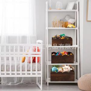 Wooden <b>Storage</b> Box Rectangle Large Capacity Food <b>Storage</b> <b>Kitchen</b> Vegetable Fruit Organizer - Product Image 3