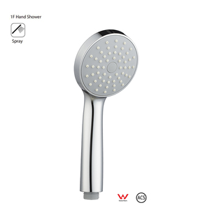 Single shower head with water sense