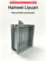 Clapet coupe-feu électrique pour conduit d'air en acier galvanisé, forme carrée, pour hôpital, hall, usage extérieur, vanne d'évacuation de fumée, prix bas, haute qualité