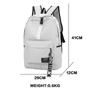 Factory Direct Custom Multifunctional Oxford <b>Waterproof</b> Anti-Theft Student School <b>Backpack</b> Polyester Material Zip <b>Backpack</b> - Product Image 6