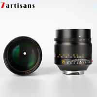 7artisans 75mm F1.25 Portrait Objectif Leica M-mount pour Appareil Photo Leica M-M M240 M3 M5 M6 M7 M8 M9 M9P M10