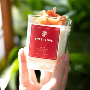 2025 Hecho en China Embalaje de fábrica Etiquetas de velas en relieve <span class=keywords><strong>3D</strong></span> texturizadas - Product Image 5