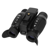 Jumelles TFN MV20 4K avec zoom 7X, lunettes de vision nocturne 3D montées sur la tête, carte TF 256G