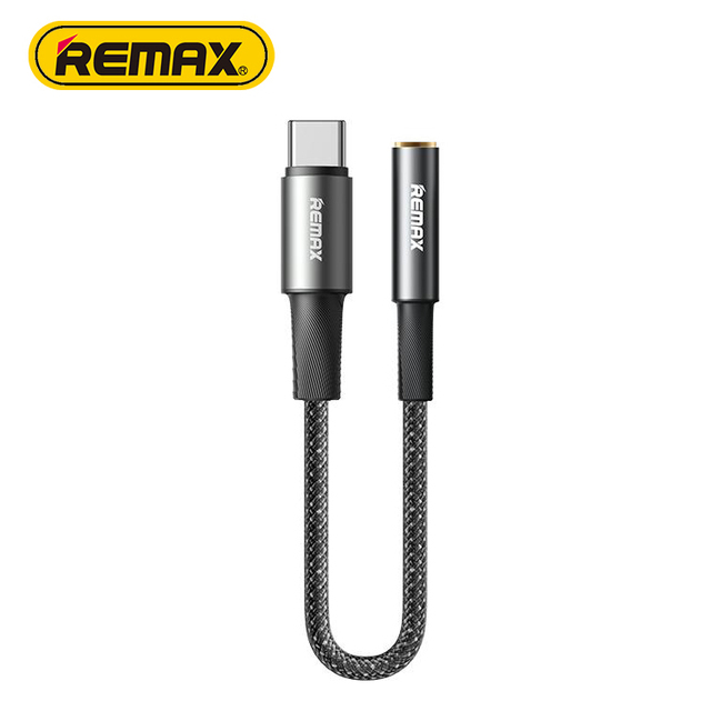 Remax Type C to 3.5mm Audio Jack Aux Adapter USB C to 3.5mm Female Earphone Aux Connector Adapter Type C Headphone Jack Adapter