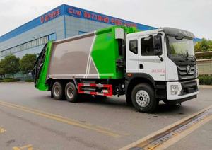 동 펑 쓰레기 캔 청소 트럭 25cbm 쓰레기 트럭 쓰레기통 뒷빈 리프터이있는 트럭 - Product Image 4