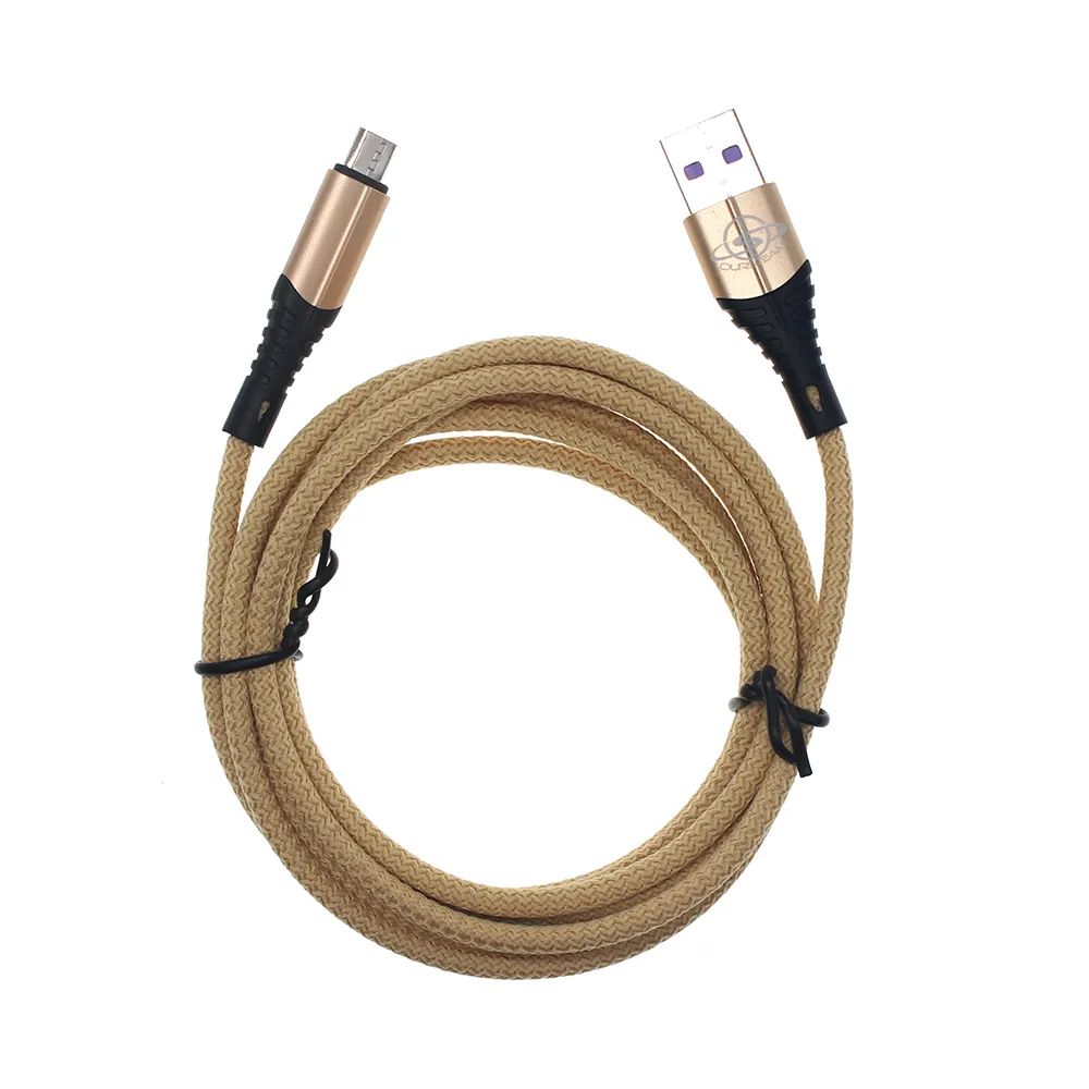 Hızlı teslimat fabrika fiyat naylon şarj USB kabloları için PS4 saf renk 3m veri kablosu V.2.0 için Play Station 4 oyun aksesuarları