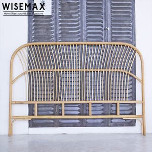 <span class=keywords><strong>Letto</strong></span> <span class=keywords><strong>Matrimoniale</strong></span> WISEMAX FURNITURE in Stile Naturale Moderno, Testiera Alta in Rattan Indonesiano <span class=keywords><strong>per</strong></span> Camera da <span class=keywords><strong>Letto</strong></span> - Product Image 3