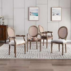 Chaise en bois massif de style français et américain rétro avec dossier pour bar, maison d'hôtes, restaurant, <span class=keywords><strong>fauteuil</strong></span> en chêne rural pour la maison - Product Image 3