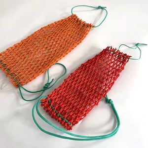 Wiederverwendbare PE-Fischernetz-Köderfalle mit Kordelzugverschluss, geeignet zum Angeln im Salzwasser - Product Image 1