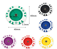 Marqueurs de balles de golf personnalisés Amrta en gros - Métal et plastique durables, taille et emballage personnalisables, haute qualité