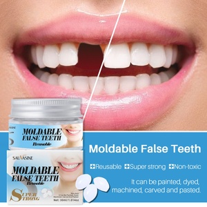 Restauración Dental, Dientes Postizos Temporales Reutilizables y Moldeables, Pegamento Sólido de 30g, Reparación de Dientes y Espacios, Adhesivos para Aparatos Ortodóncicos - Product Image 4