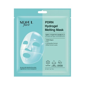 Mascarilla Facial de Hidrogel PDRN Seoul Face 50ppm Cica, Hidratación Profunda, Cuidado de la Barrera Cutánea para Pieles Sensibles y Todo Tipo de Piel, 34g - Product Image 6