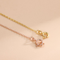 Bijoux en argent sterling, fermoir à ressort, boucle S925, vente en gros pour la fabrication d'accessoires de chaîne