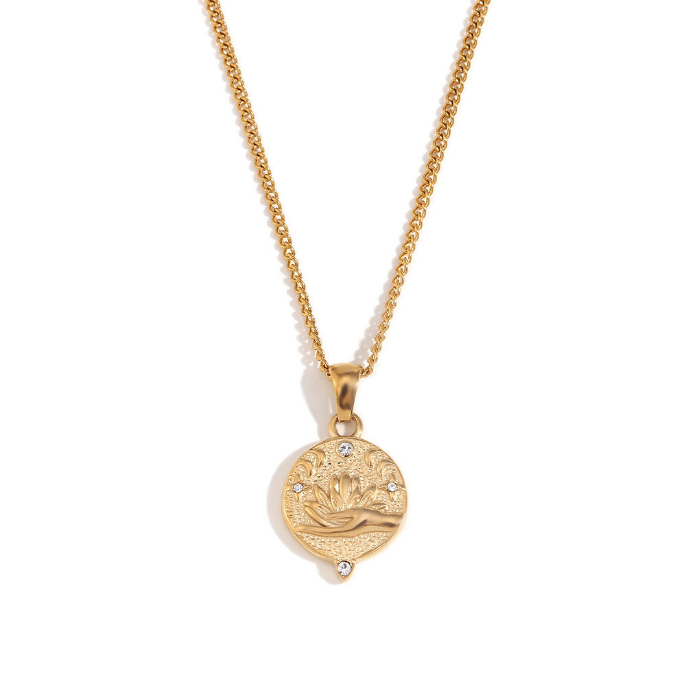 tarot card-gold-flowers