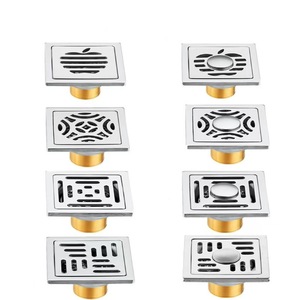 Placas Decorativas para Desagües de Piso, Múltiples Estilos, Desagües de Ducha Ocultos, Gran Popularidad y Venta Rápida - Product Image 1