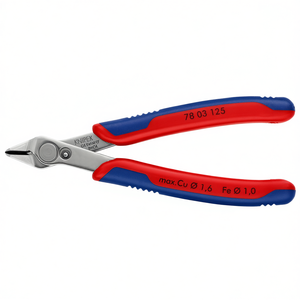 Alicates de Corte Diagonal Knipex 78 03 125, para Cortar Alambre de Cobre de 1.6mm y Hierro de 1.0mm - Product Image 1