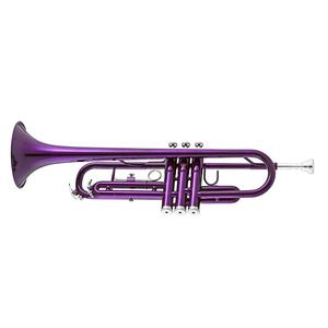 Trompeta SEASOUND OEM JYTR401PU en Si Bemol, Cuerpo de Latón, Color Púrpura - Product Image 2