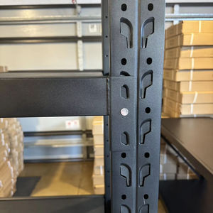 Étagères de garage industrielles légères de support de stockage vertical en acier durable de 100kg avec le revêtement de poudre empilant des supports et des étagères - Product Image 5