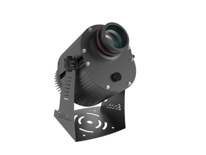 Projecteur LED étanche pour logo GOBO personnalisé, 100W 200W, avec support de plaque GOBO magnétique et variateur d'intensité pour publicité extérieure - Product Image 2