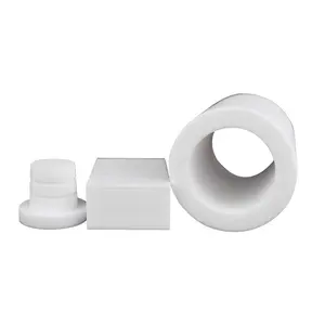 Ptfe paking flens spacer plastik lengan bushing paking tinggi dukungan CNC cincin segel PTFE