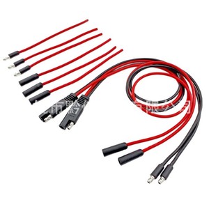 สายเคเบิลที่จุดบุหรี่ XT60 หัวเสียบตัวผู้ 12V ต่อกับอะแดปเตอร์ตัวเมีย XT60 สายต่อขยาย 16A DC ขั้วต่อ PVC - Product Image 5
