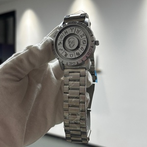 นาฬิกาควอตซ์ผู้ชาย รุ่น Skull Twelve Galaxy สายสแตนเลส หน้าปัดหมุนได้ สายโลหะ - Product Image 4